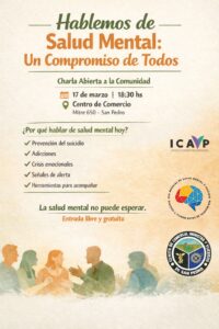 jornadas salud mental San Pedro